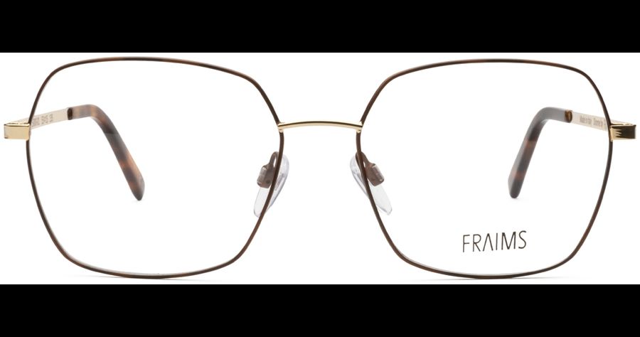 FRAIMS Brille Damen FRAIMS 03-15000-01 Dionne, Havanna/Gold Ansicht 1