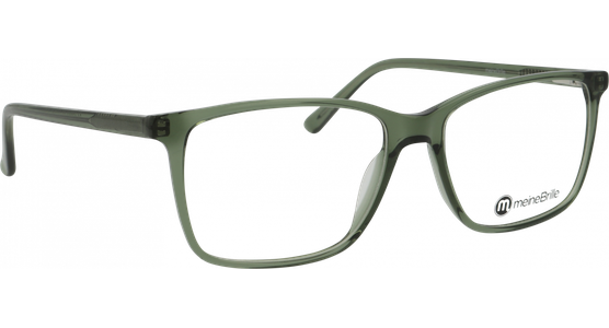 meineBrille 04-12010-03, Grün transparent glänzend - Ansicht 3
