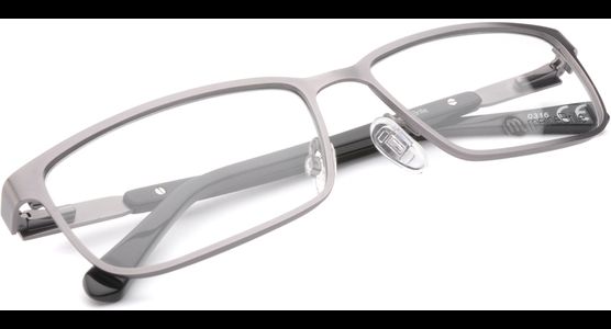 meineBrille 04-69080-02, Dunkel Gun/Schwarz liegend - Ansicht 7