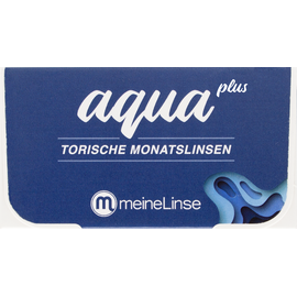  meineLinse aqua plus torische Monatslinsen 3er
