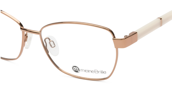 meineBrille 04-06020-01, Kupfergold/Alabaster Nah - Ansicht 6