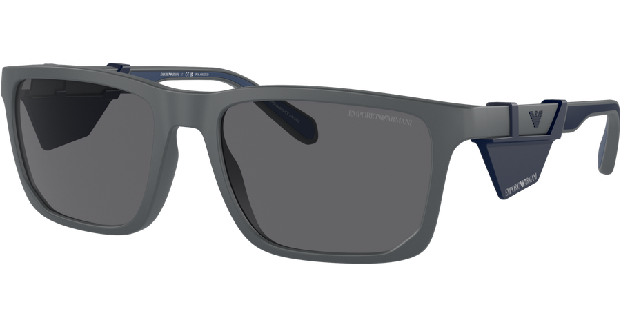 Emporio Armani Sonnenbrille Herren Emporio Armani 0EA4219 610387 57, Dunkelgrau Ansicht 1