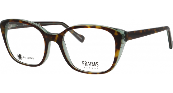 FRAIMS NATURE 03-31110-02 Hazel Havanna / Salbei transparent glänzend - Ansicht 2