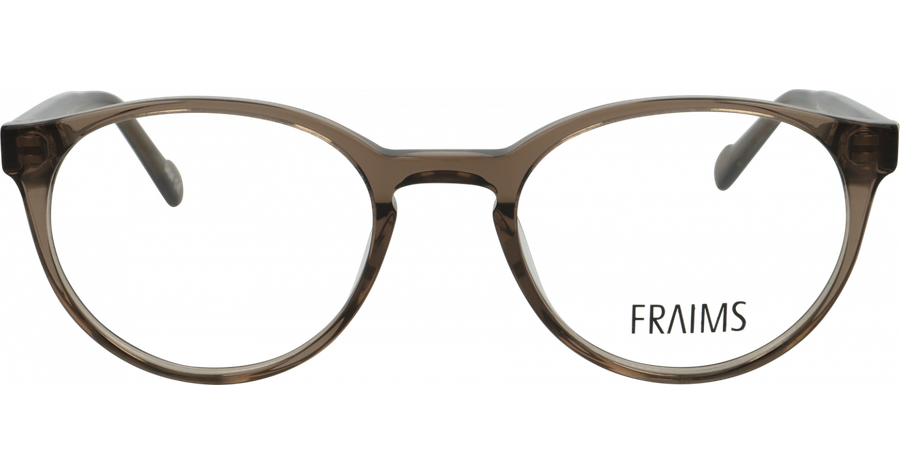 FRAIMS Brille Damen FRAIMS 03-41230-01 Kim, grau-braun kristall glänzend Ansicht 1