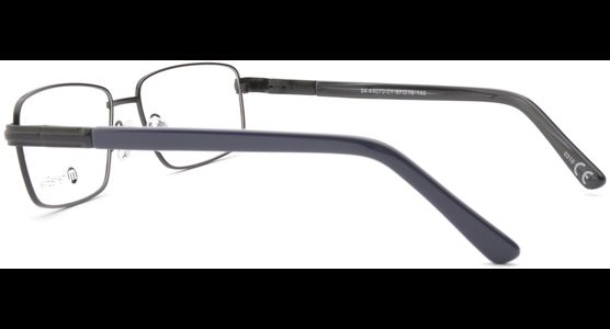 meineBrille 04-69070-01, Schwarz/Dunkel Blau seite - Ansicht 4