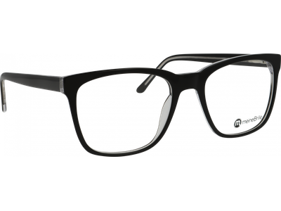 meineBrille Brille Herren meineBrille 04-40180-01, Schwarz Transparent glänzend Ansicht 2