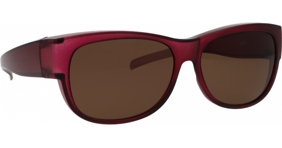 SunRay 06-00320-01 Überbrille, Aubergine matt - Ansicht 5