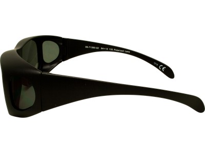 SunRay 06-71390-02 Überbrille, Schwarz matt