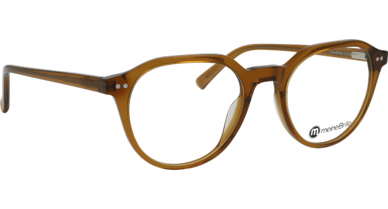 meineBrille 04-30030-02, Braun transparent - Ansicht 5