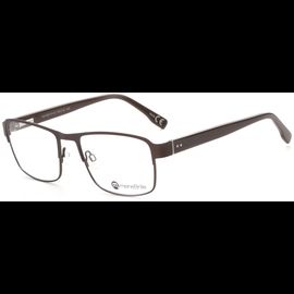 meineBrille 04-96010-02, Dunkel Braun Matt links