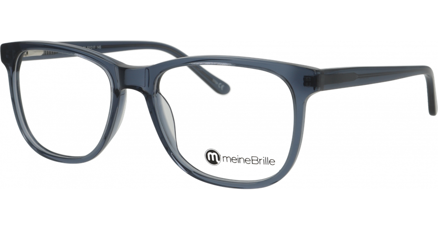 meineBrille Brille Unisex meineBrille 04-40170-03, Blau-Grau Transparent glänzend Ansicht 1