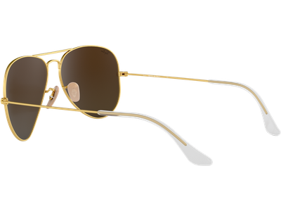 Ray-Ban Sonnenbrille Unisex Ray-Ban Aviator Flash Lenses RB3025 112/19 Gold/grün Verspiegelt 58 - MEDIUM Ansicht 4