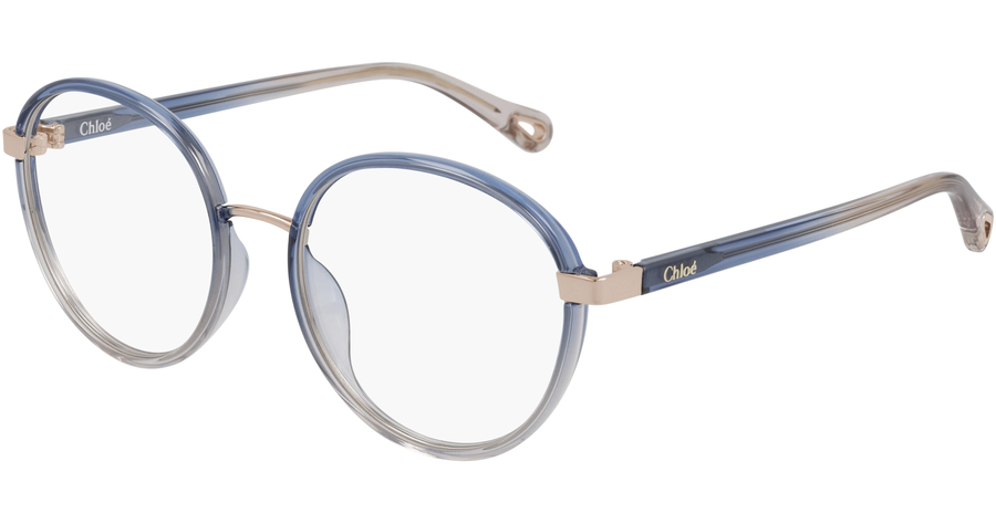 Chloé Brille Damen Chloé CH0033O Blau/Rosé Ansicht 1