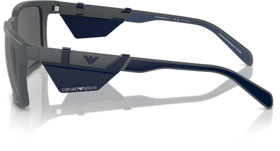Emporio Armani EA4219 610387 57, Dunkelgrau - Ansicht 4