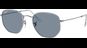 Ray-Ban 0RB3548N 003/02 Hexagonal Flat Lenses 