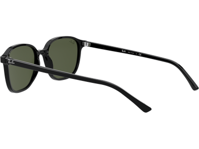 Ray-Ban Leonard RB2193 Glänzend Schwarz / Grün 901/31 53 - Ansicht 4