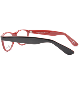 meineBrille 04-69150-02, Schwarz/Rot seite - Ansicht 5