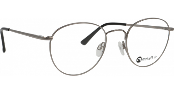 meineBrille 04-20200-02 Gun hell glänzend Schrägansicht rechts - Ansicht 5