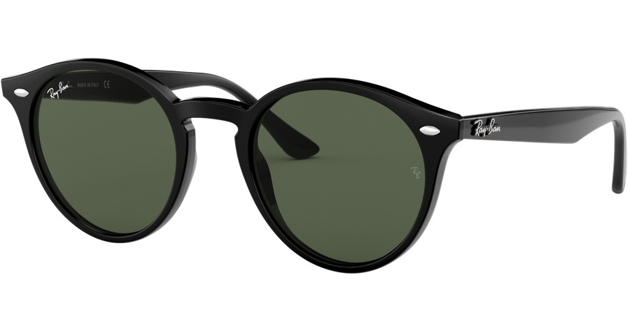 Ray-Ban Sonnenbrille Unisex Ray-Ban RB2180 Glänzend Schwarz / Dunkelgrün 601/71 51 Ansicht 1